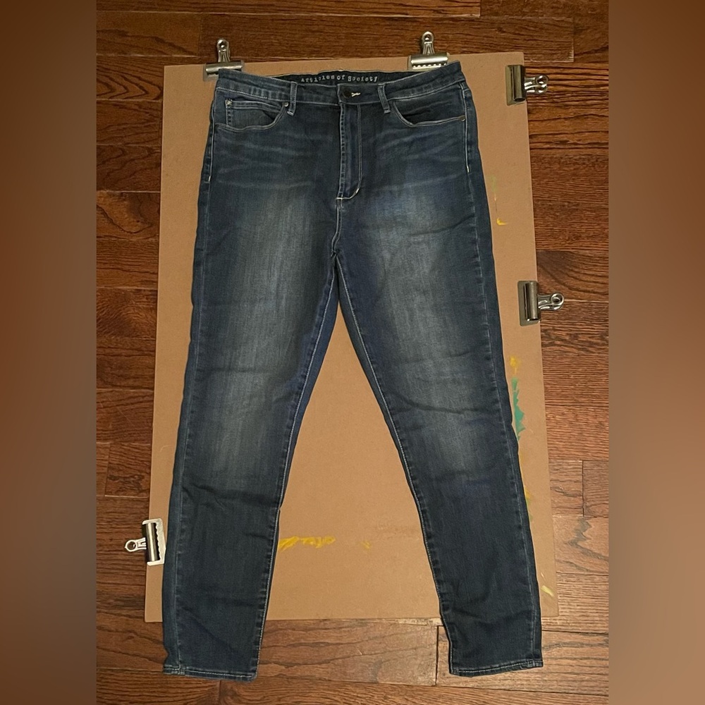 Articles Of Society Women’s Dark Blue Skinny Jeans